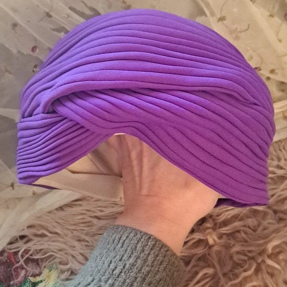 Vintage Mr "Z" Gatsby Turban Style Hat Union made - Picture 6 of 8